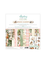 8 x 8 Paper Pad - Muziek Tuin