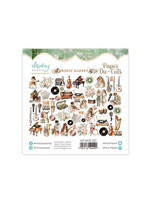 Papier stansvormen - Music Garden, 60 stuks