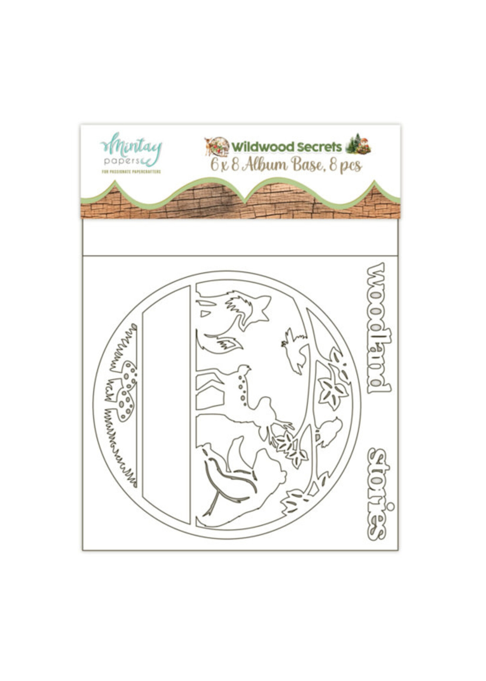6 x 8 Spaanplaat Album - Wildwood Secrets