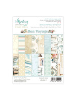 6 x 8 extra papierblok - Bon Voyage
