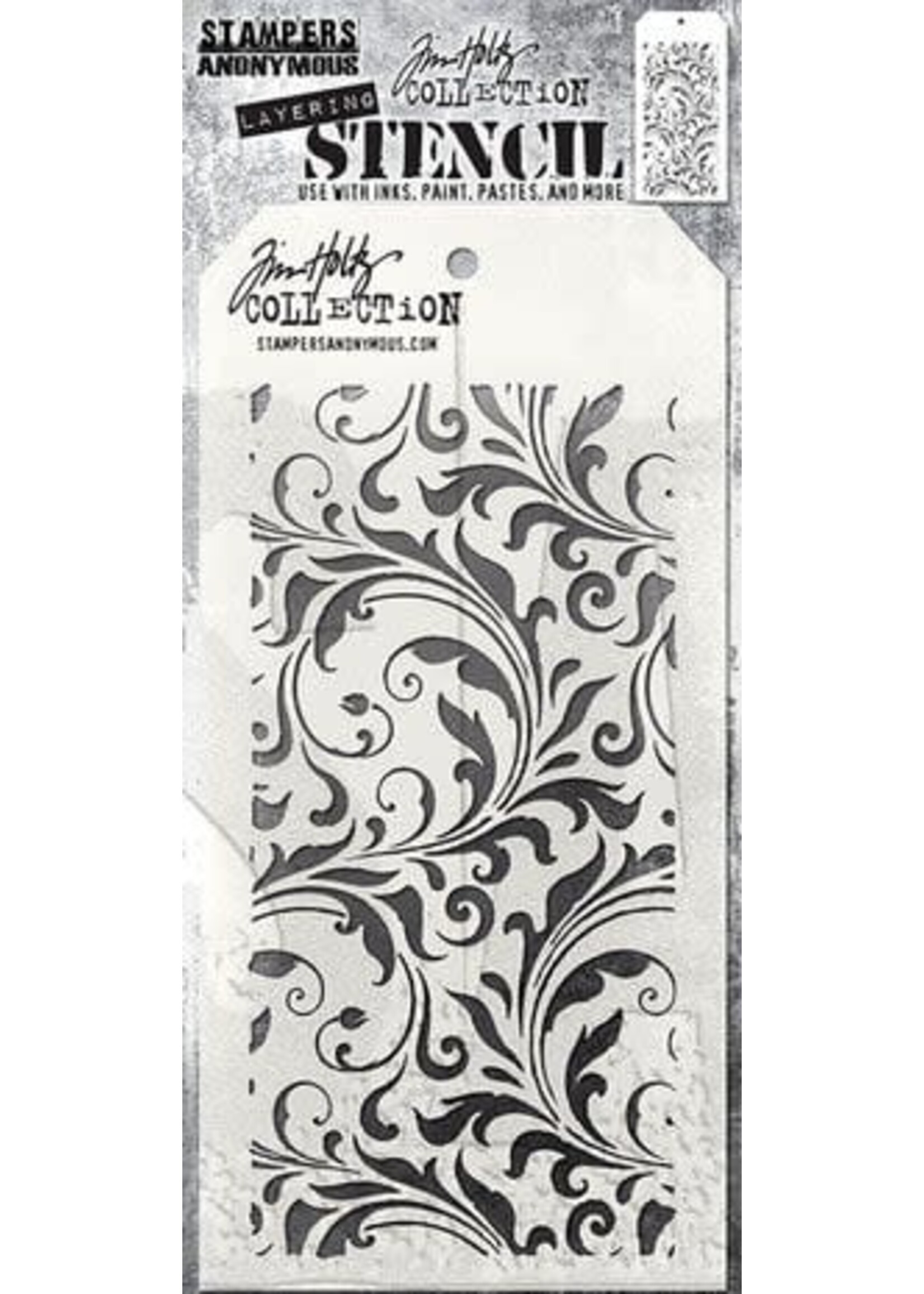 Flourish Tim Holtz Layering Stencil (THS032)