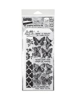 Mixed Media #44 Tim Holtz Clear Stamp and Stencil (THMM144)