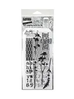 Mixed Media #21 Tim Holtz Clear Stamp and Stencil (THMM121)