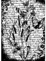 Flutter Tim Holtz Components Cling Mount Collage Stamp (COM022)