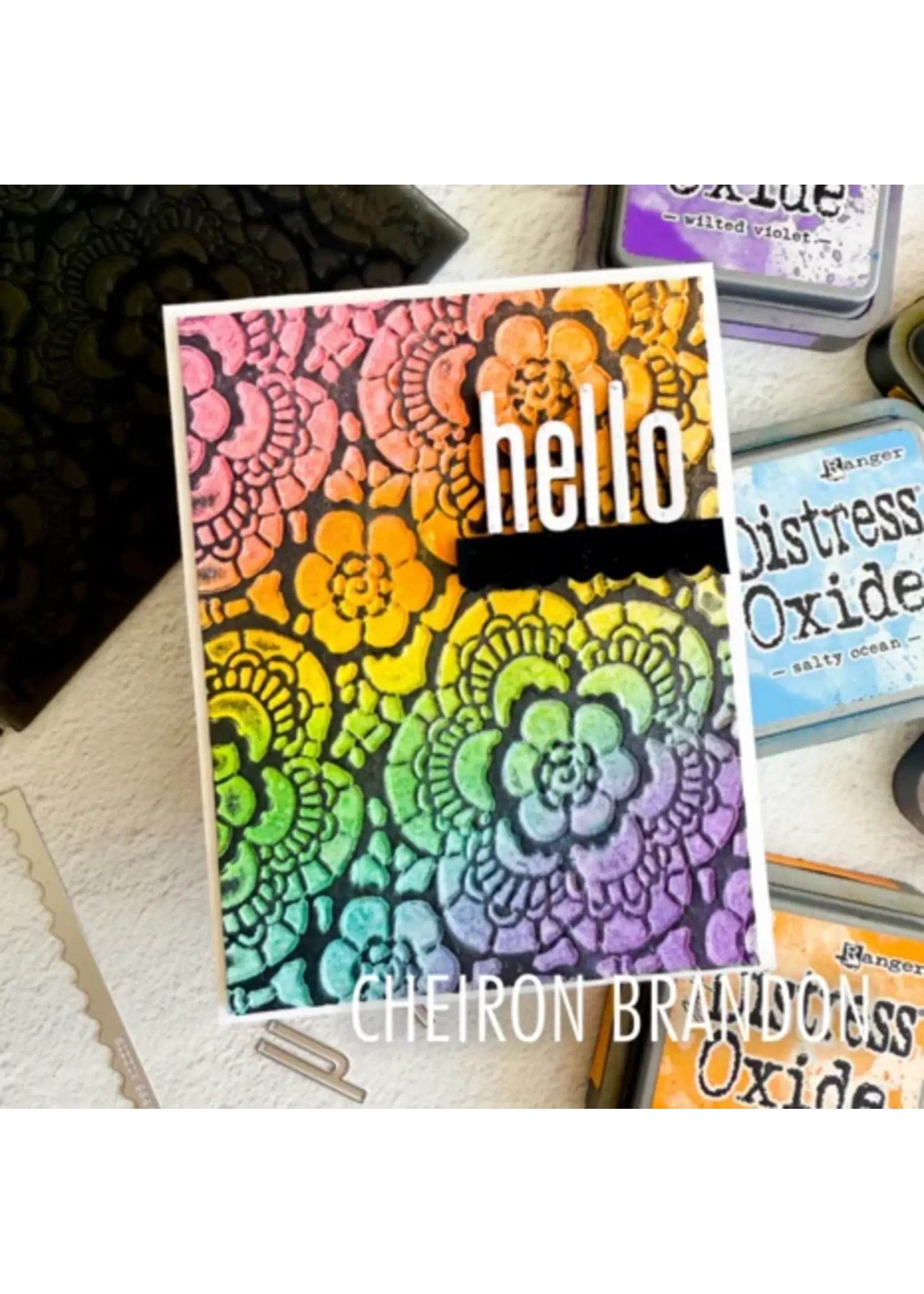 Multi-Level Textured Impressions by Tim Holtz Vault Lace (666865)