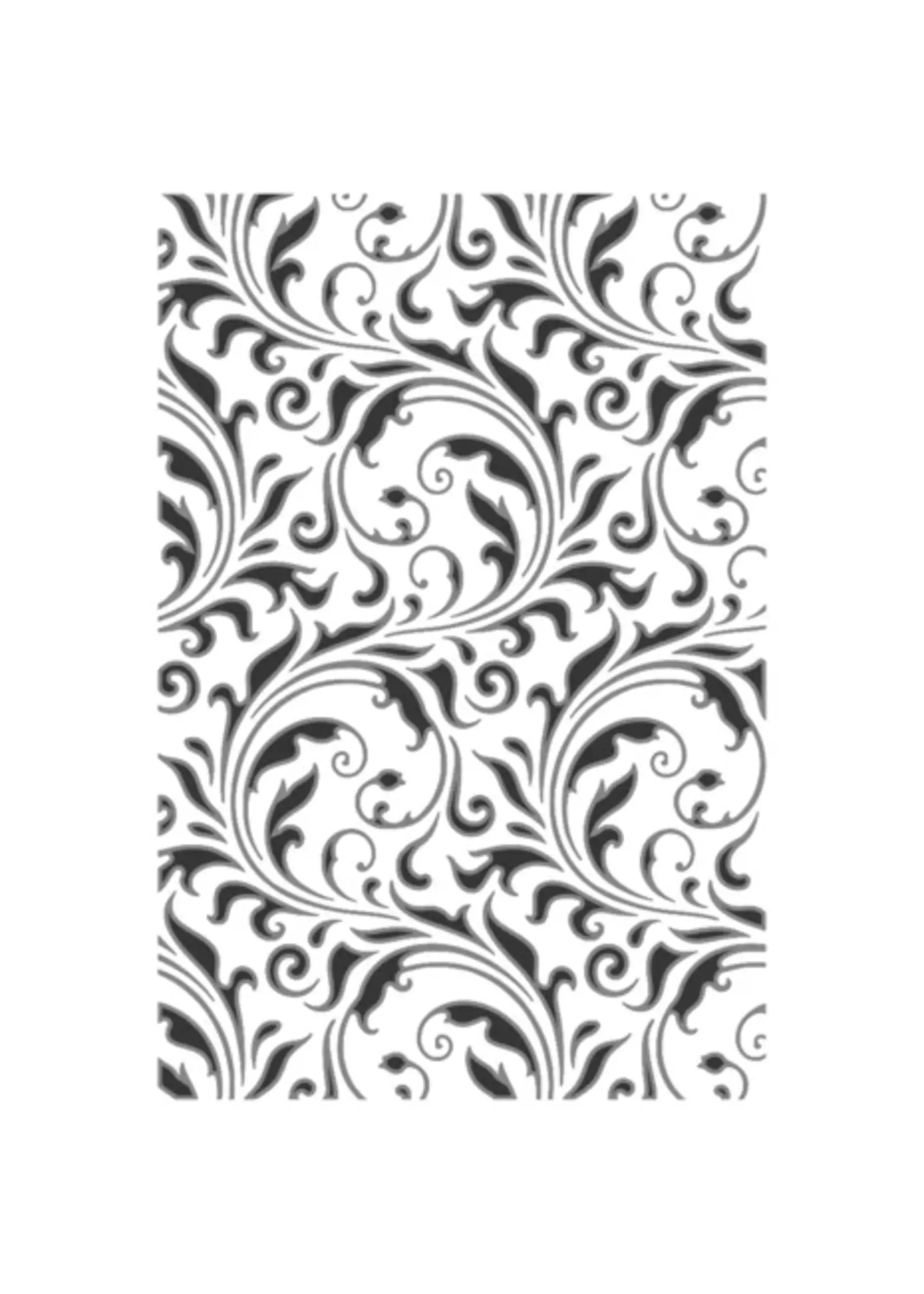 Multi-Level Textured Impressions by Tim Holtz Vault Flourish (666868)