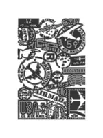 Multi-Level Textured Impressions by Tim Holtz Vault Airmail (666869)