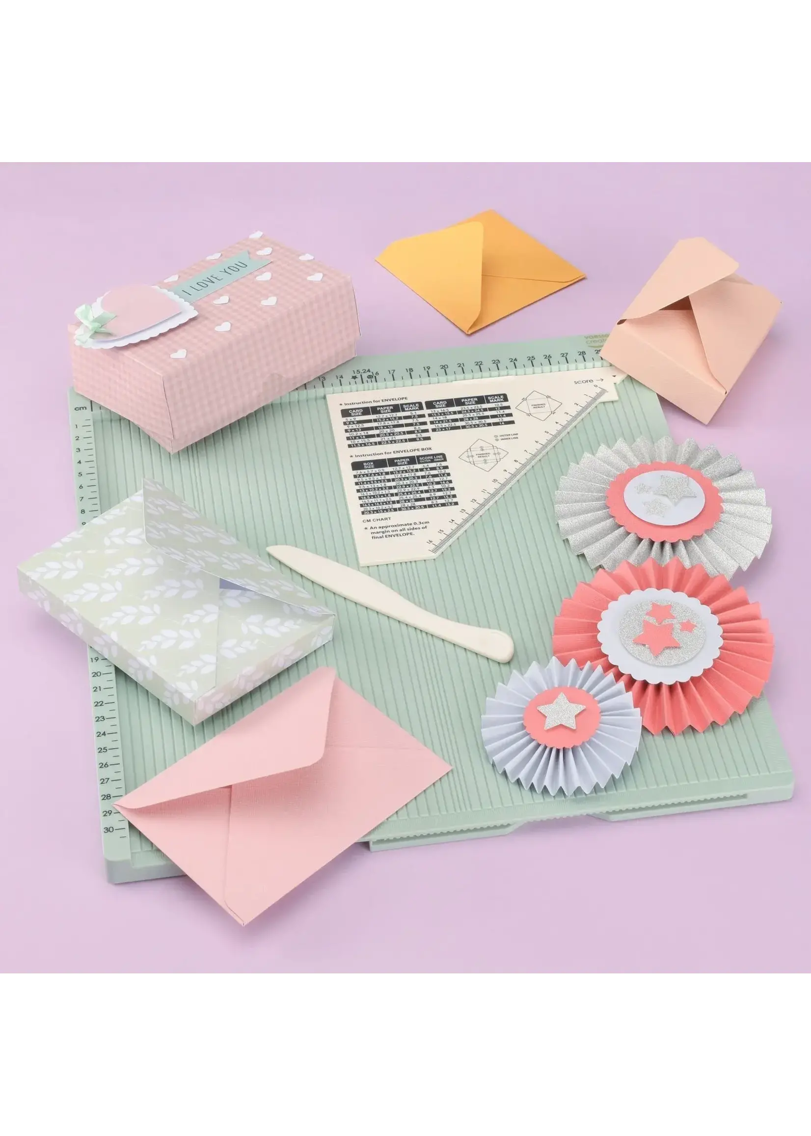 Vaessen Creative • Score Easy Rilbord 30,5x30,5cm Mint CM Vaessen Creative2137-050