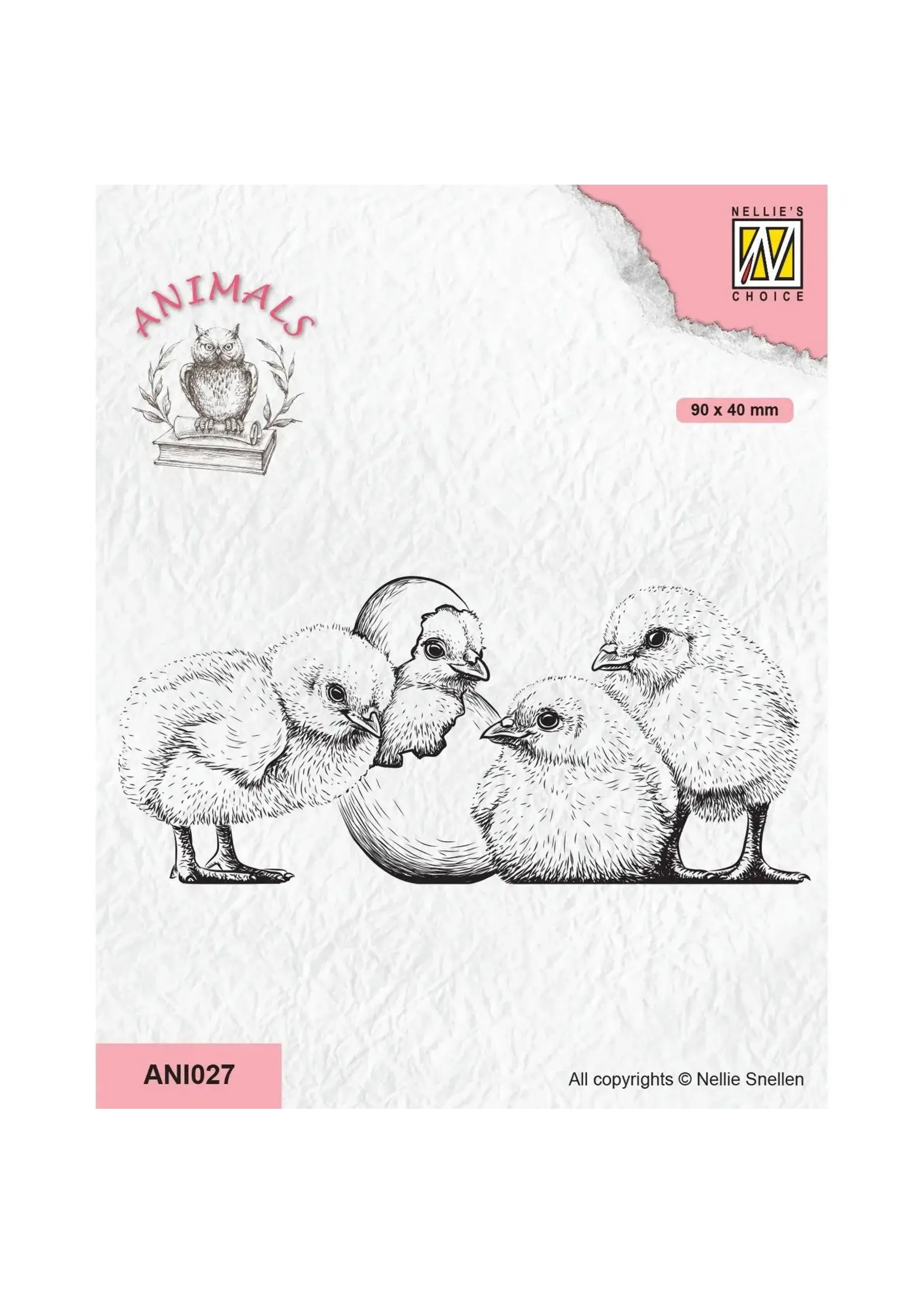Nellie's Choice • Animals Clear Stempels Chicken Nellie's ChoiceANI027