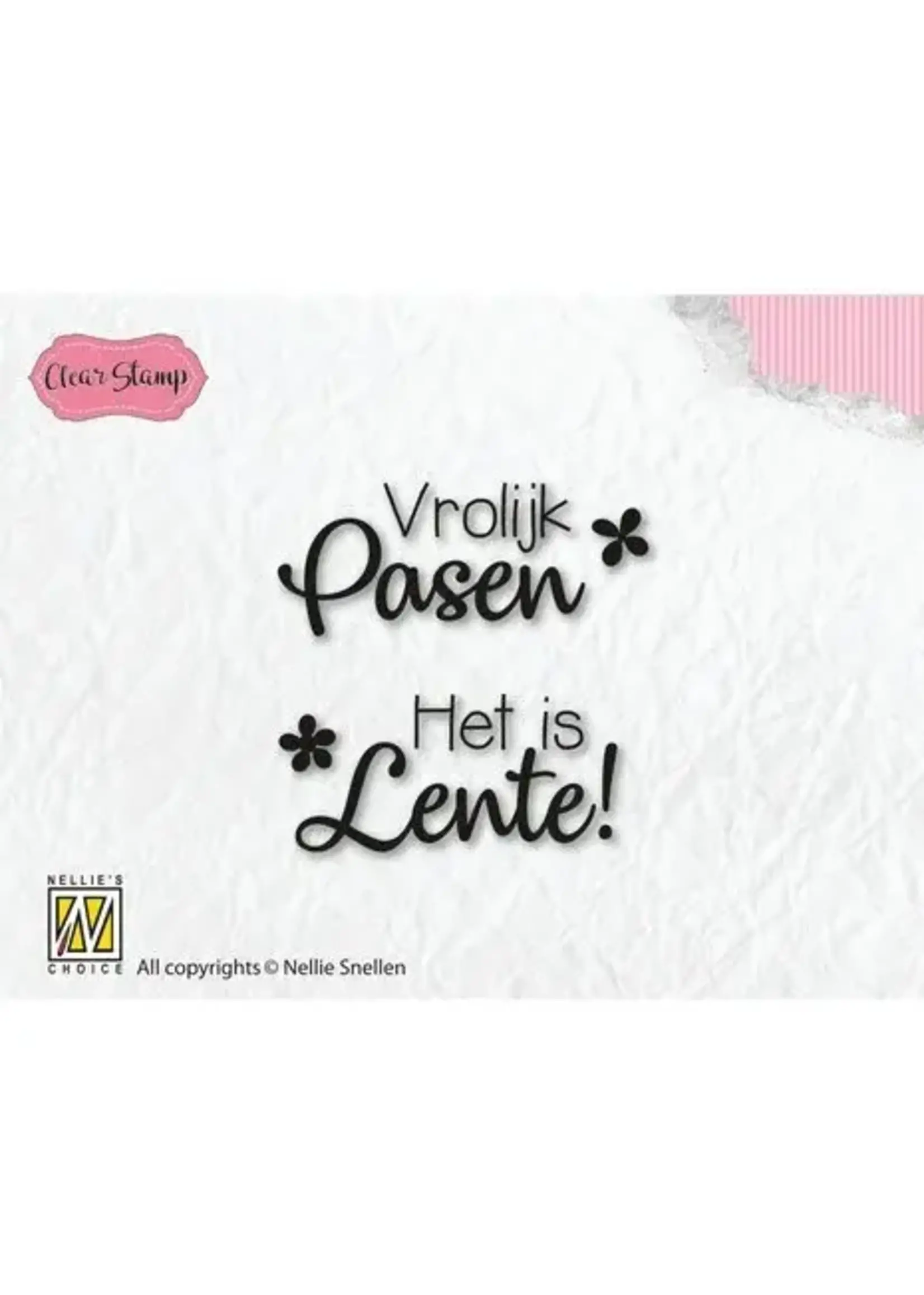 Clear Stamp Pasen en Lente (NSCS004)
