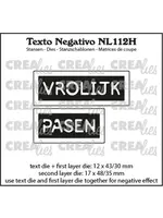Texto Negativo Stansen Dutch No. 112H Vrolijk Pasen (NL112H)