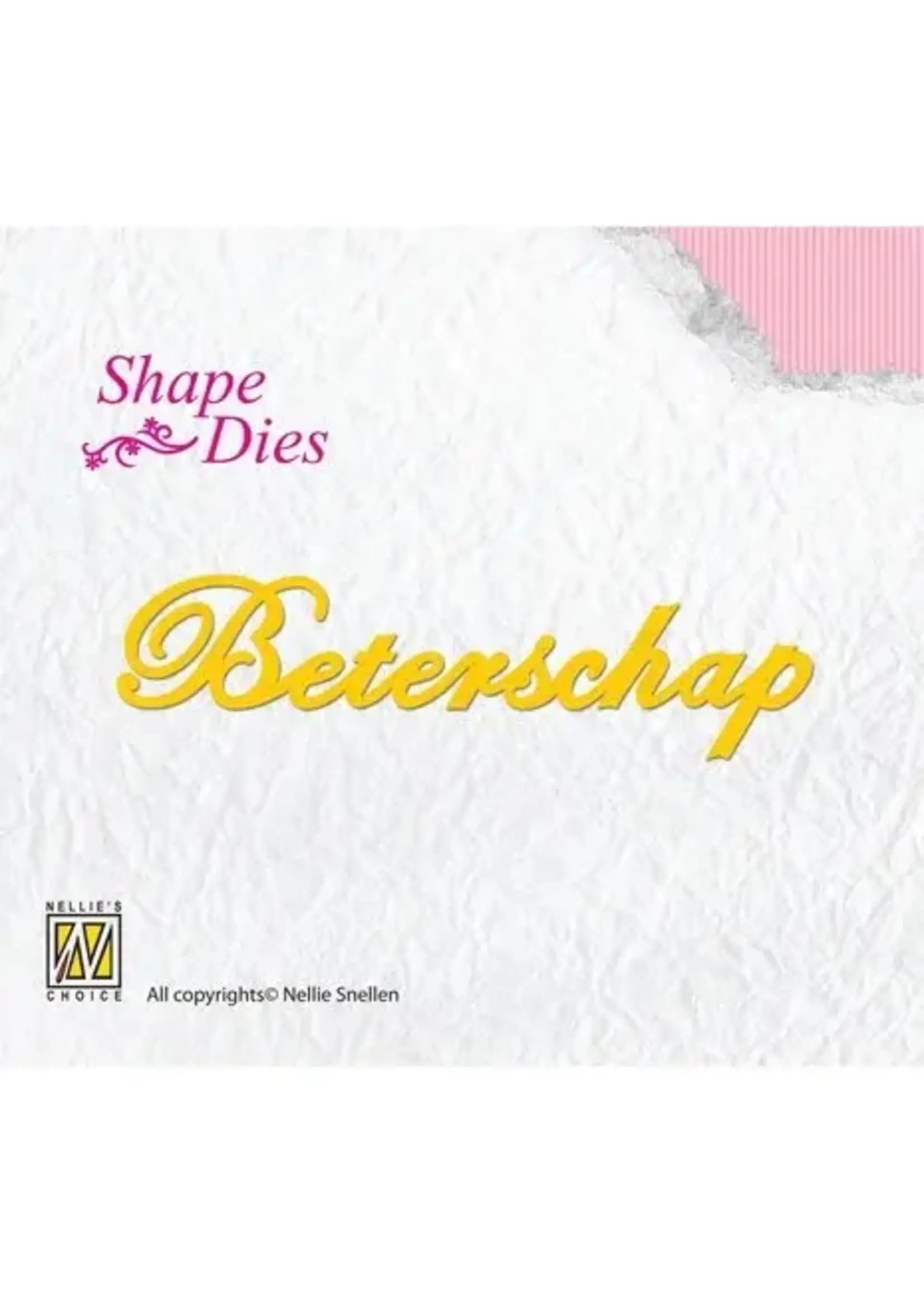 Shape Dies Beterschap (SD048