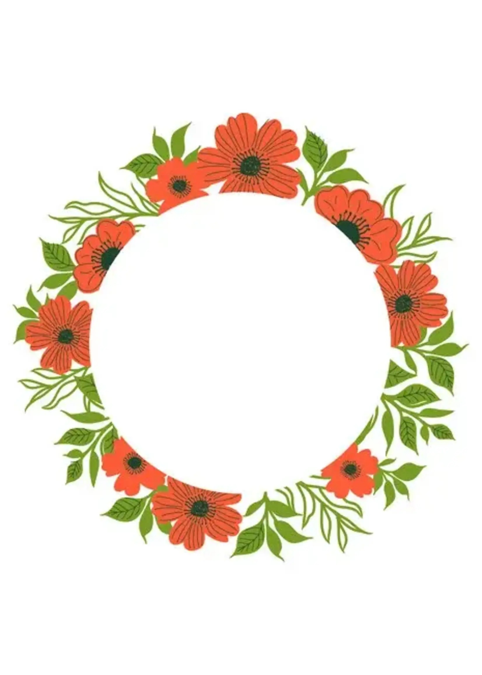 Layered Stamps by Lisa Jones Botanic Wreath (6pcs) (666526