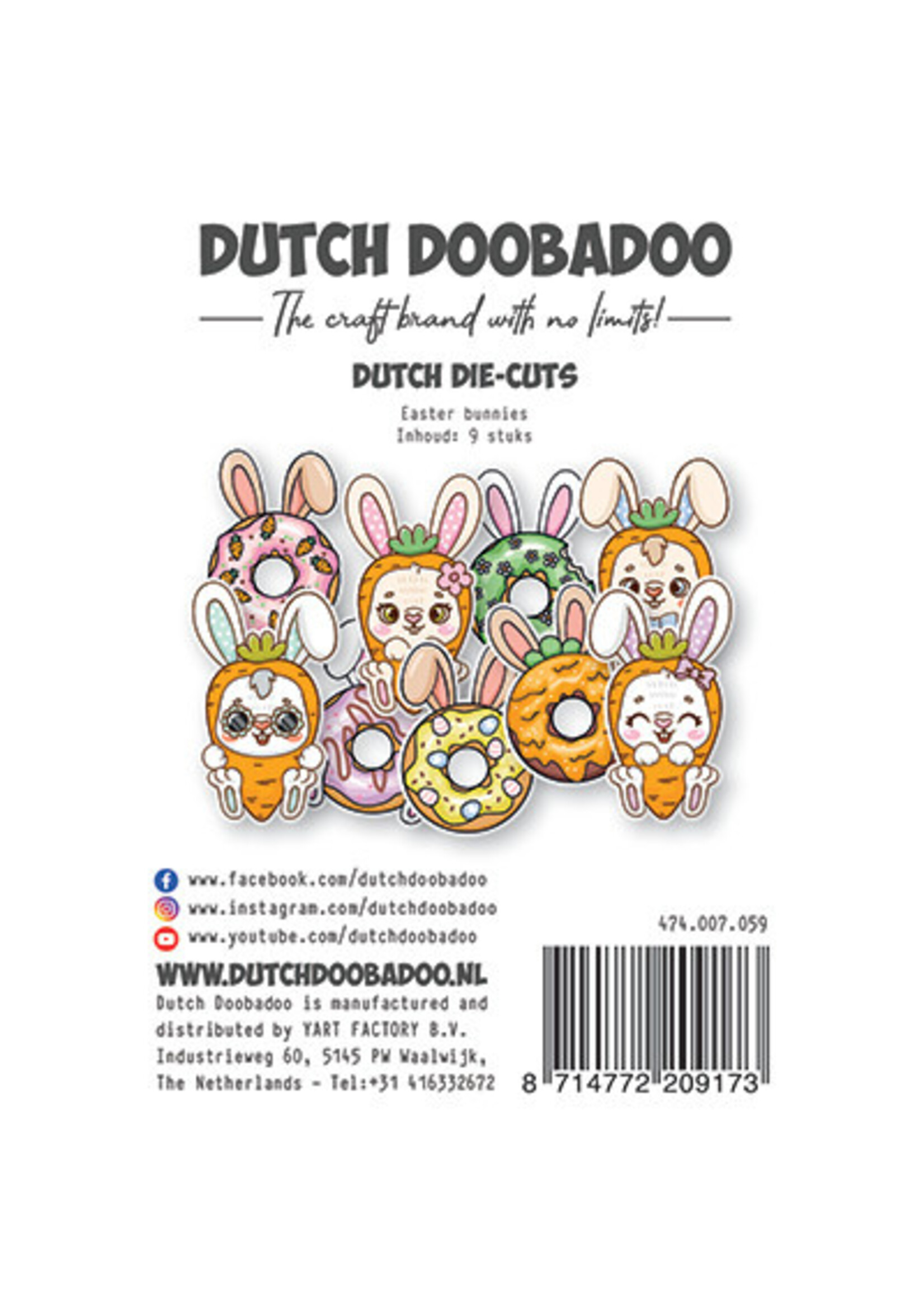 474.007.059 - Die-cuts Easter Bunnies
