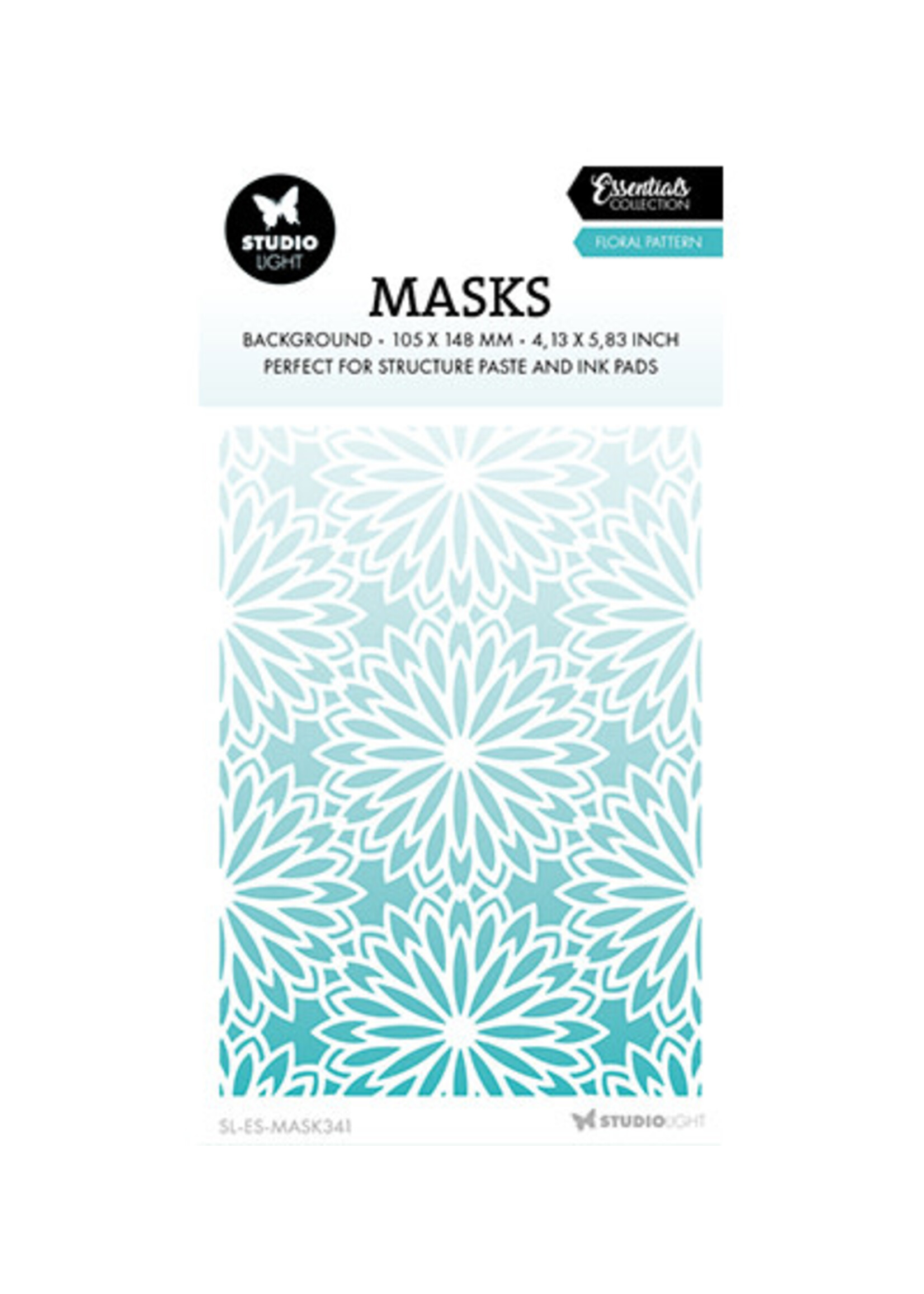SL-ES-MASK341 - Floral background Essentials nr.341
