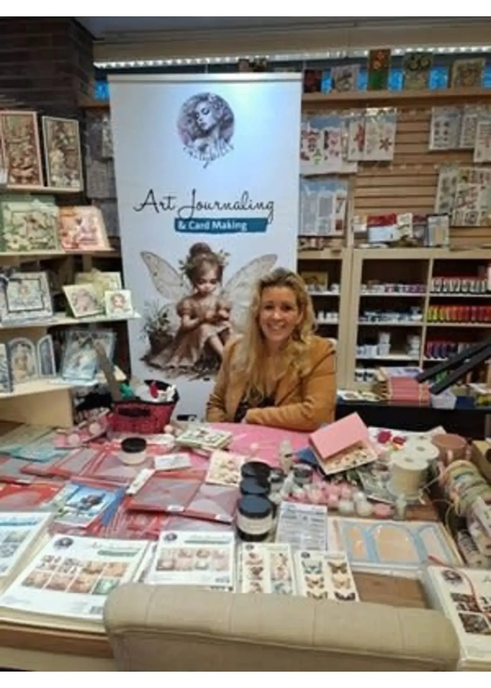 Scrappen en Beppen met Miranda 17 April ochtend workshop