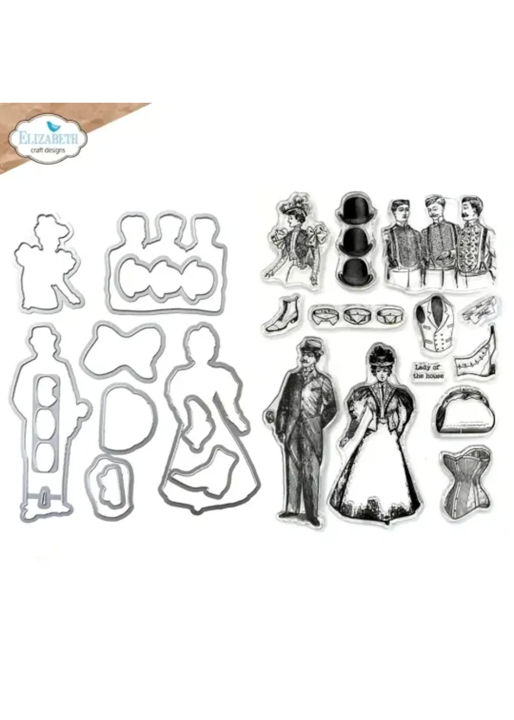 CSD400 - Mr. and Mrs. Stamp and Die Set
