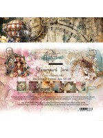 Papierset 8x8'' Steampunk Time AA-ST-08