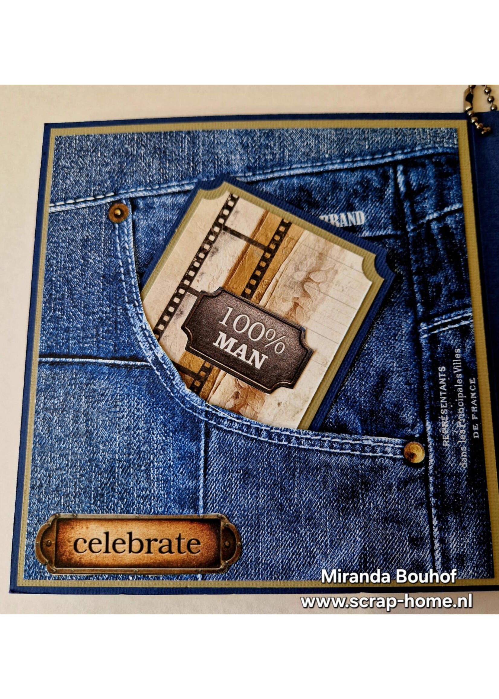 Mannenkaarten maken met Miranda 1 mei