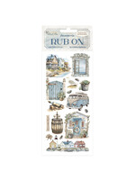 Rub-on cm 10,16x21,6 - Stil zeelandschap CME-code: DFLRB157