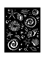 Dik sjabloon cm 20X25 - Silent Sea zeester CME-code: KSTD178