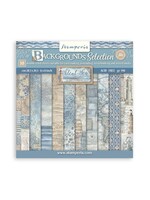 Scrapbooking Small Pad 10 vellen cm 20,3X20,3 (8"X8") Achtergronden Selectie - Silent Sea CME-code: SBBS126