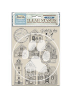 Acryl stempel cm 14x18 - Stil Zeelandschap CME-code: WTK218