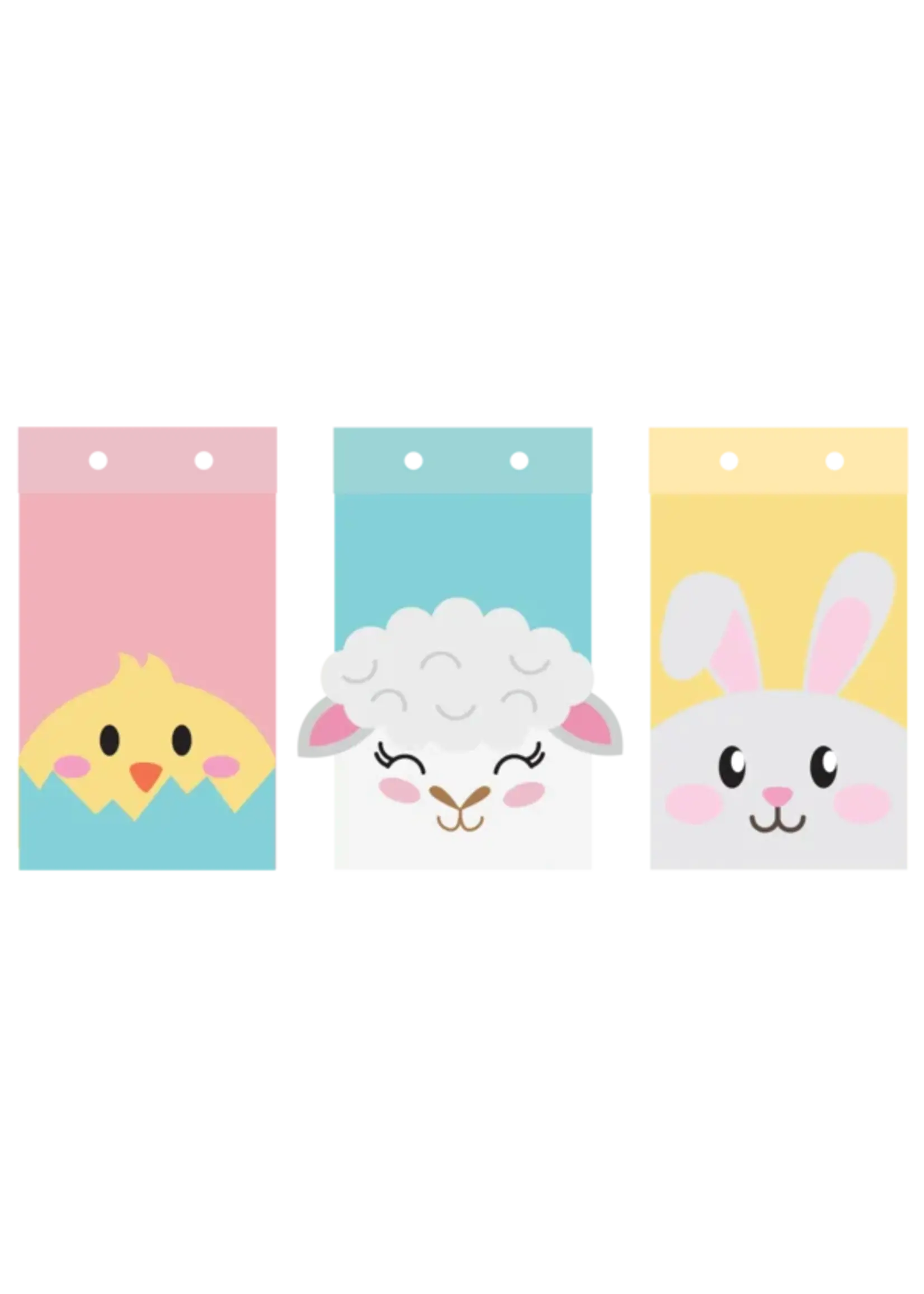 Easter Treat Boxes Metal Die Template (CC-MD-TEMP-EATB)