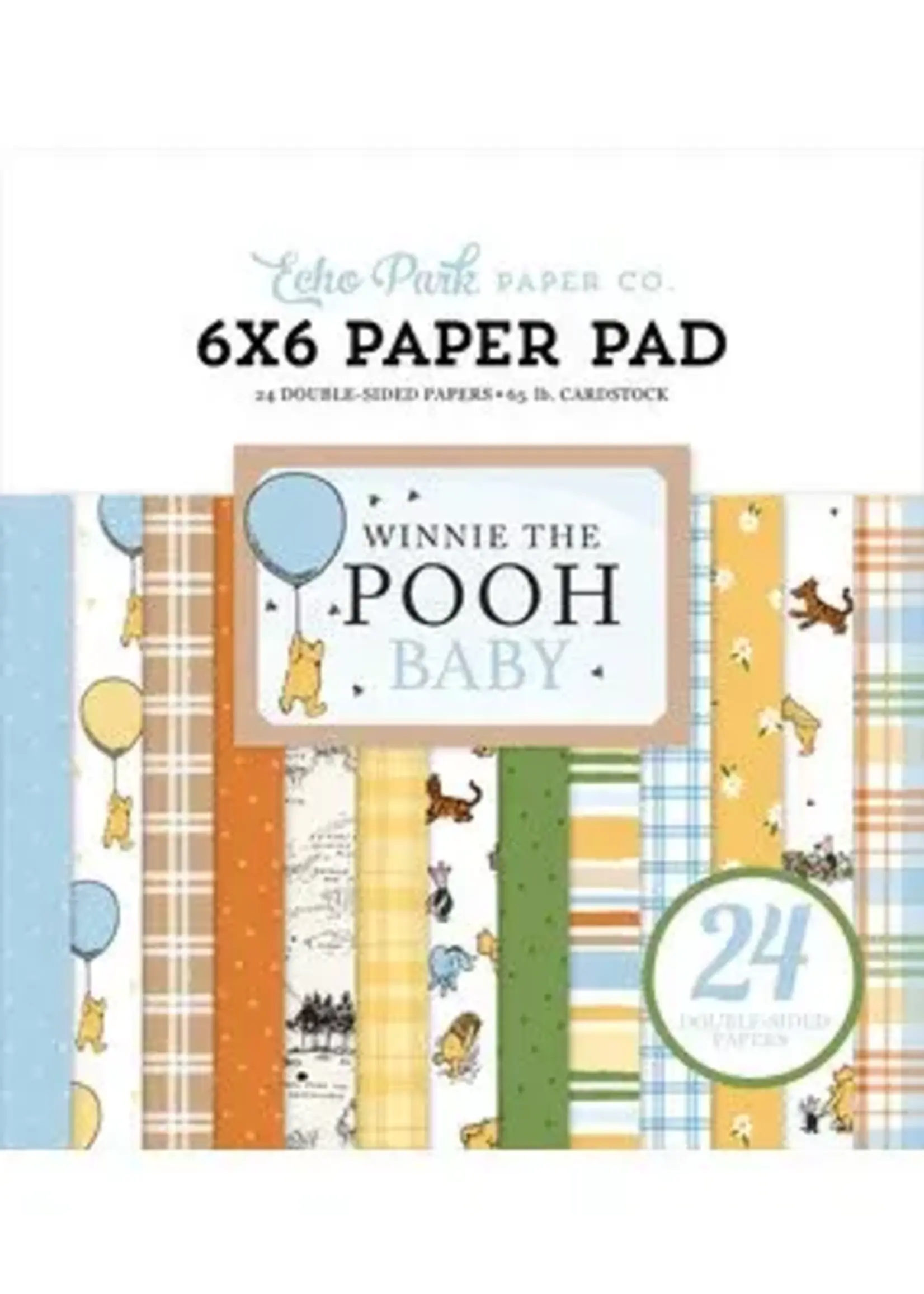 Winnie The Pooh Baby 6x6 Inch Paper Pad (WPB442023)
