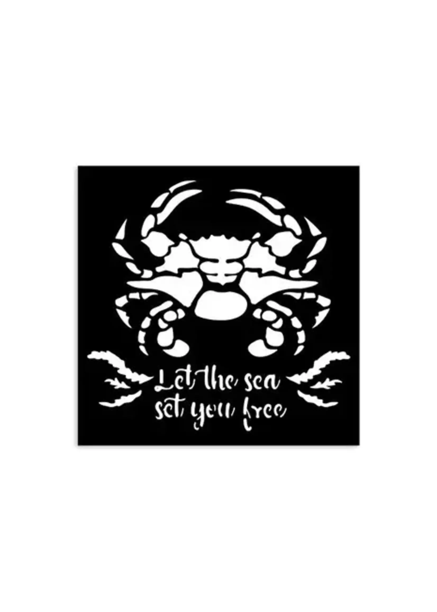 Silent Sea Thick Stencil Assortment (8pcs) (KSTDX01)