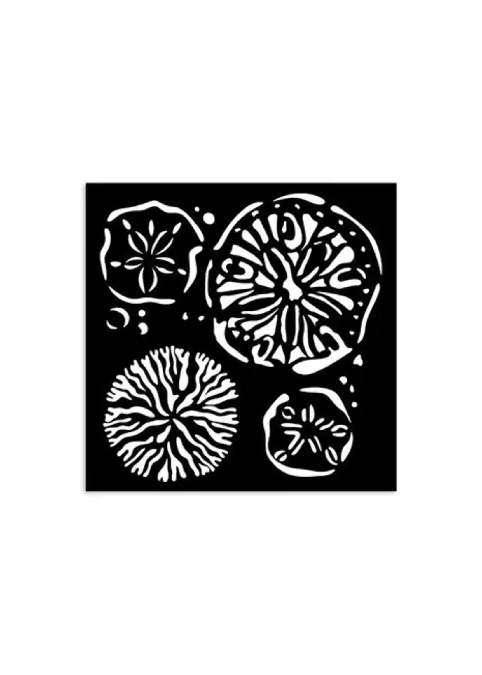 Silent Sea Thick Stencil Assortment (8pcs) (KSTDX01)