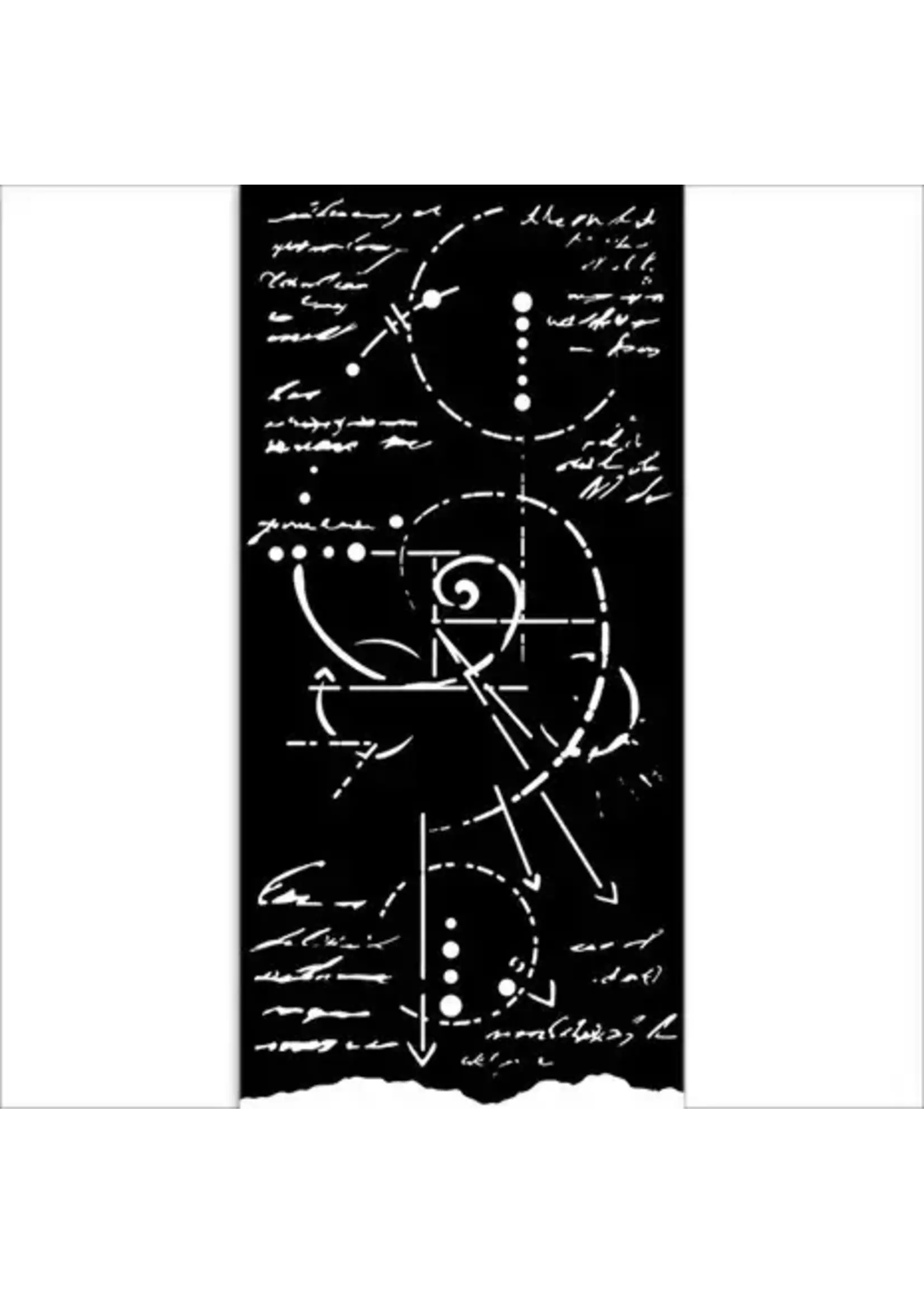 Silent Sea Thick Stencil Assortment (8pcs) (KSTDX01)