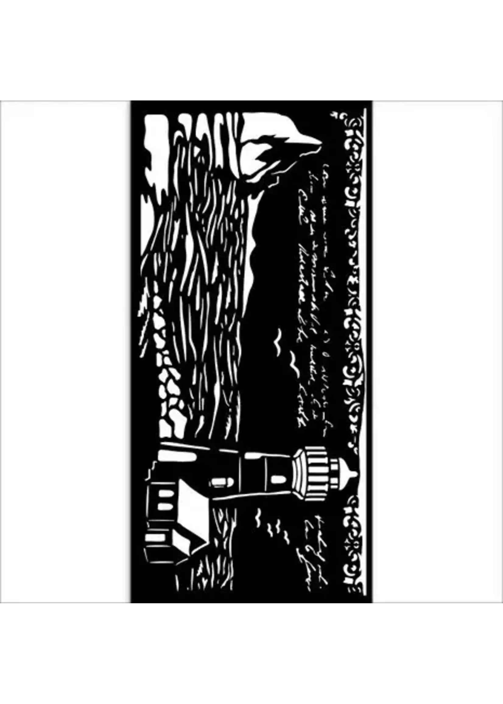 Silent Sea Thick Stencil Assortment (8pcs) (KSTDX01)