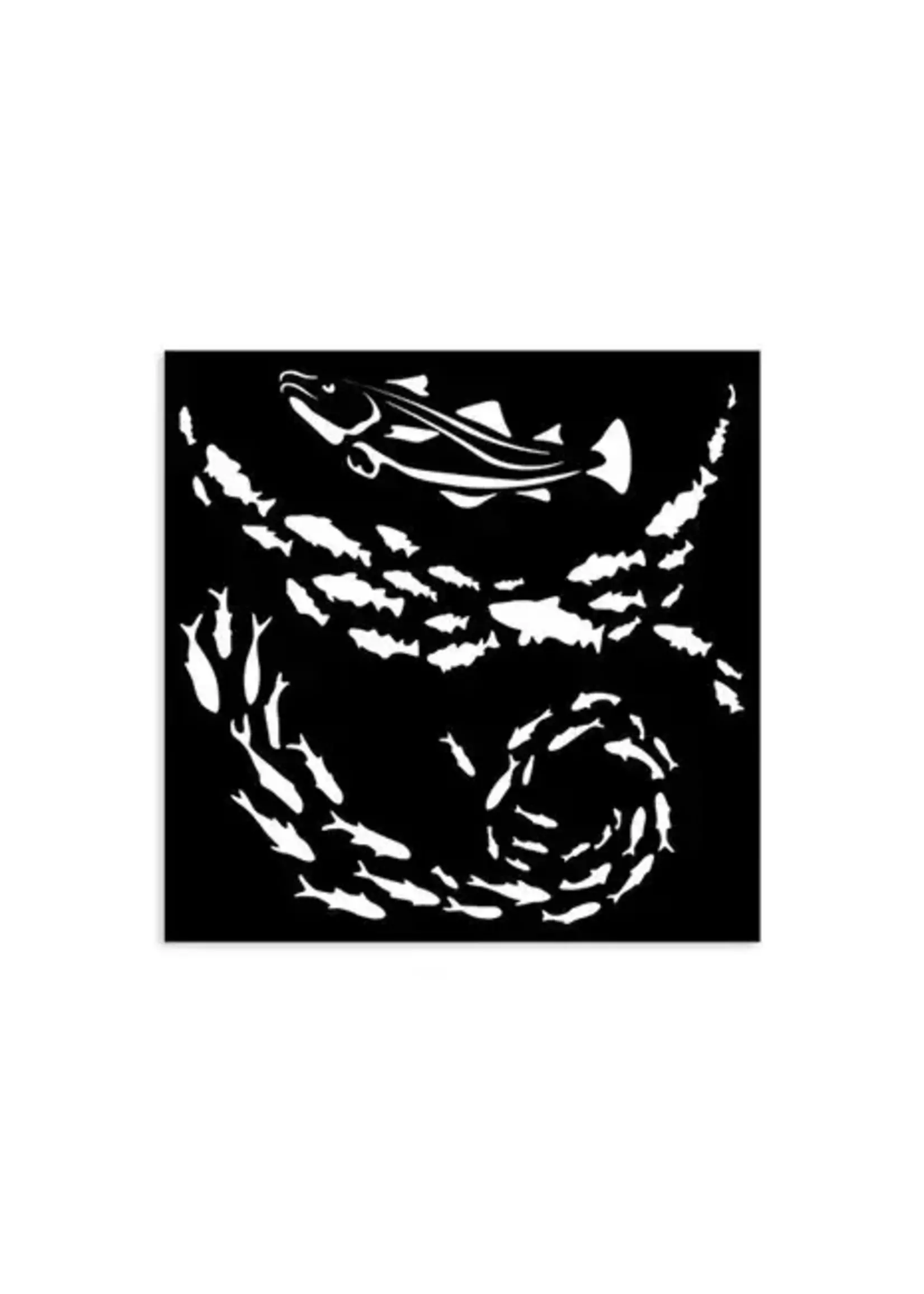 Silent Sea Thick Stencil Assortment (8pcs) (KSTDX01)