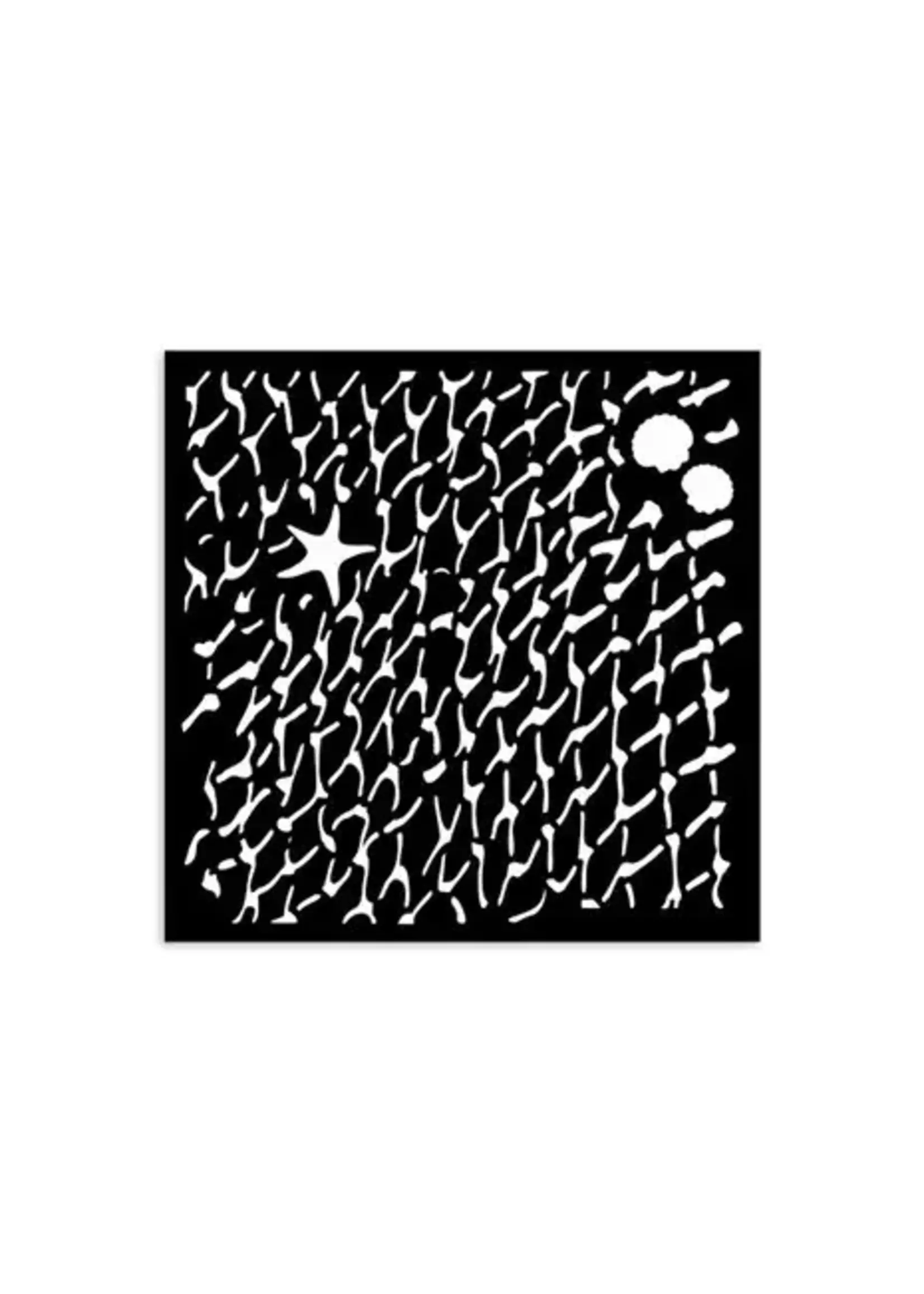 Silent Sea Thick Stencil Assortment (8pcs) (KSTDX01)