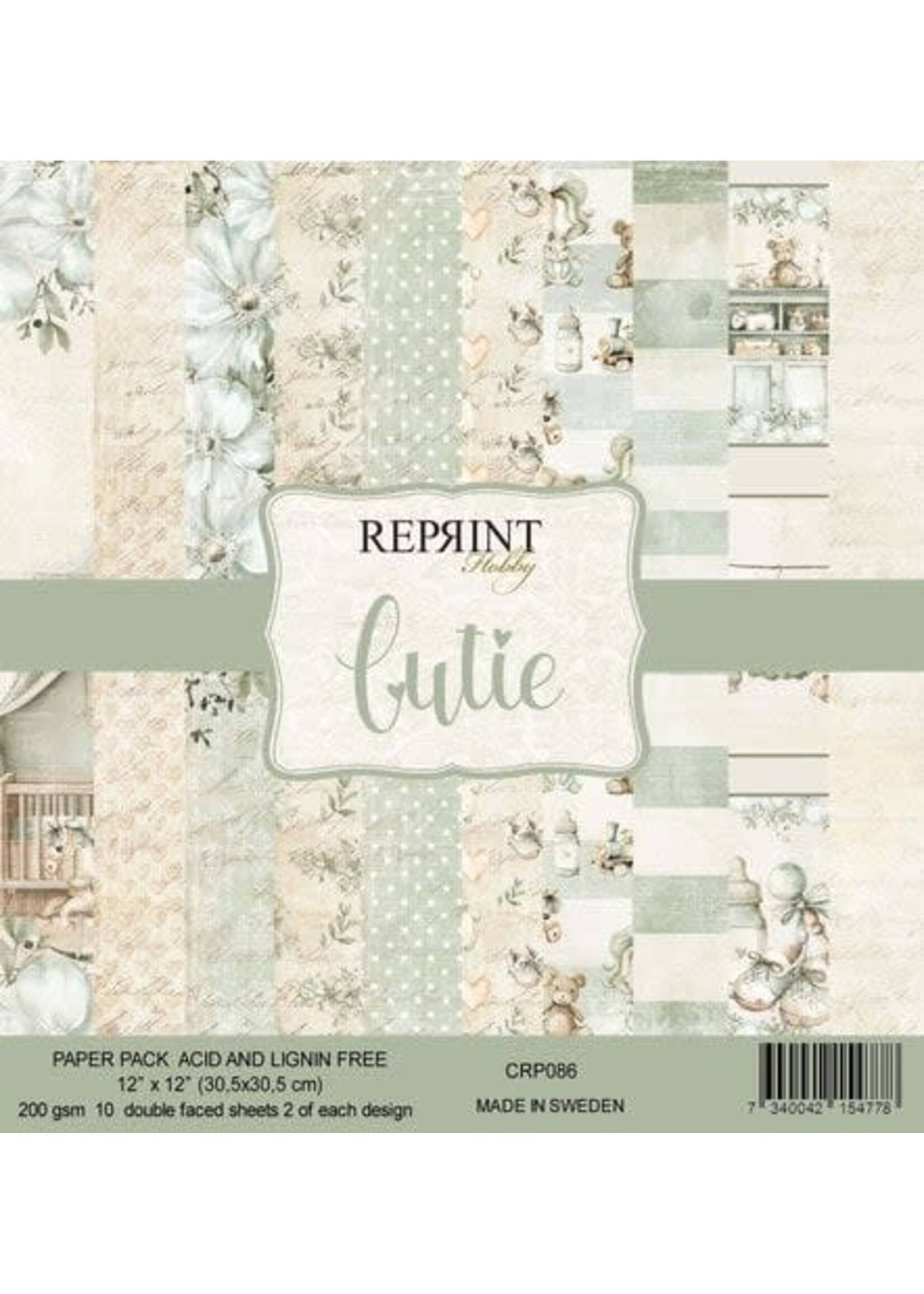 Cutie 12x12 Inch Paper Pack (CRP086)