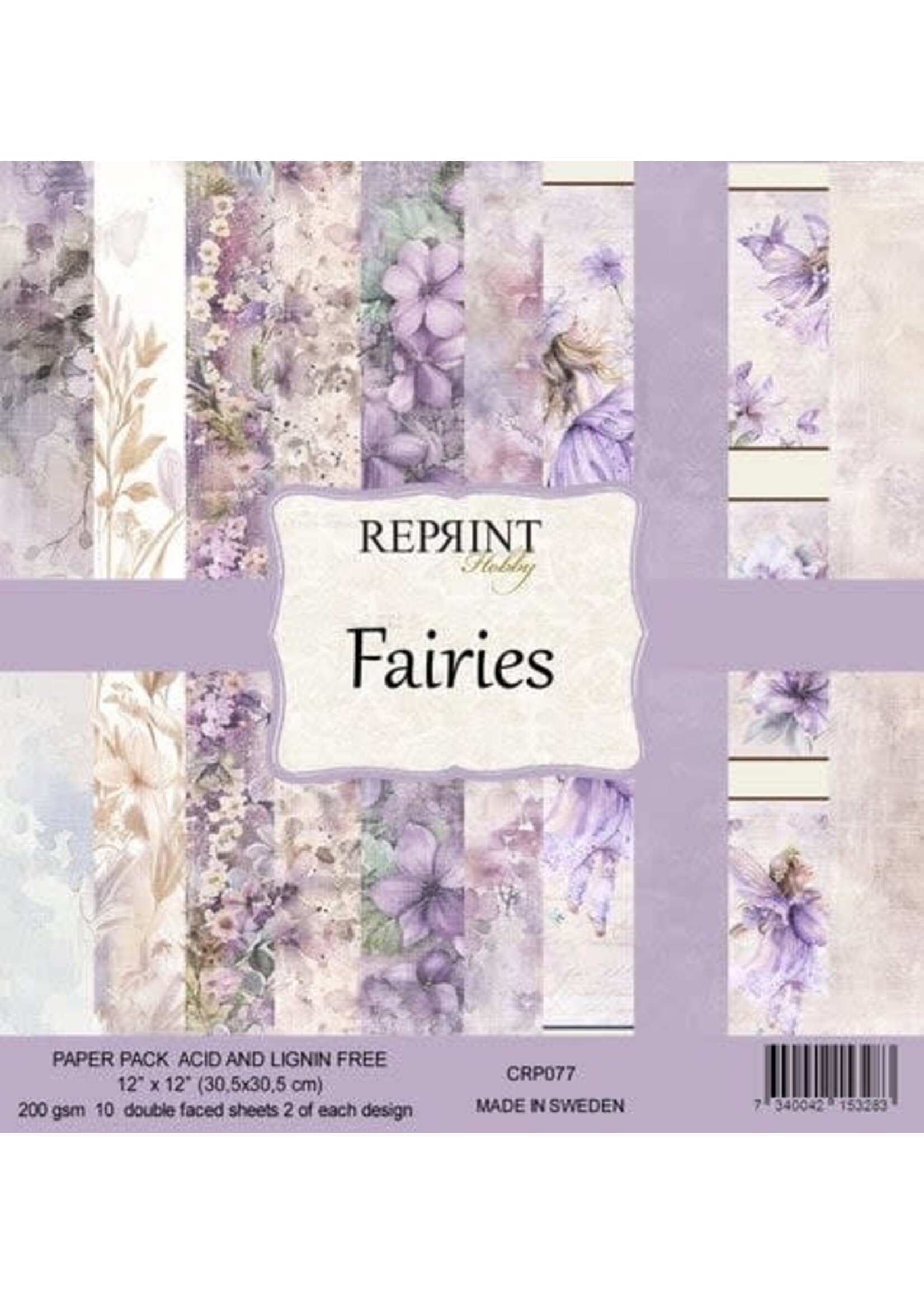 Fairies 12x12 Inch Paper Pack (CRP077)