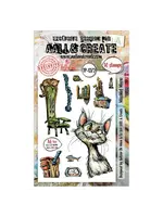 Streetwise Snouts A6 Stamp Set Mischief Meow (AALL-TP-1272)
