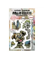 Streetwise Snouts A6 Stamp Set Skyline Sniffs (AALL-TP-1269)