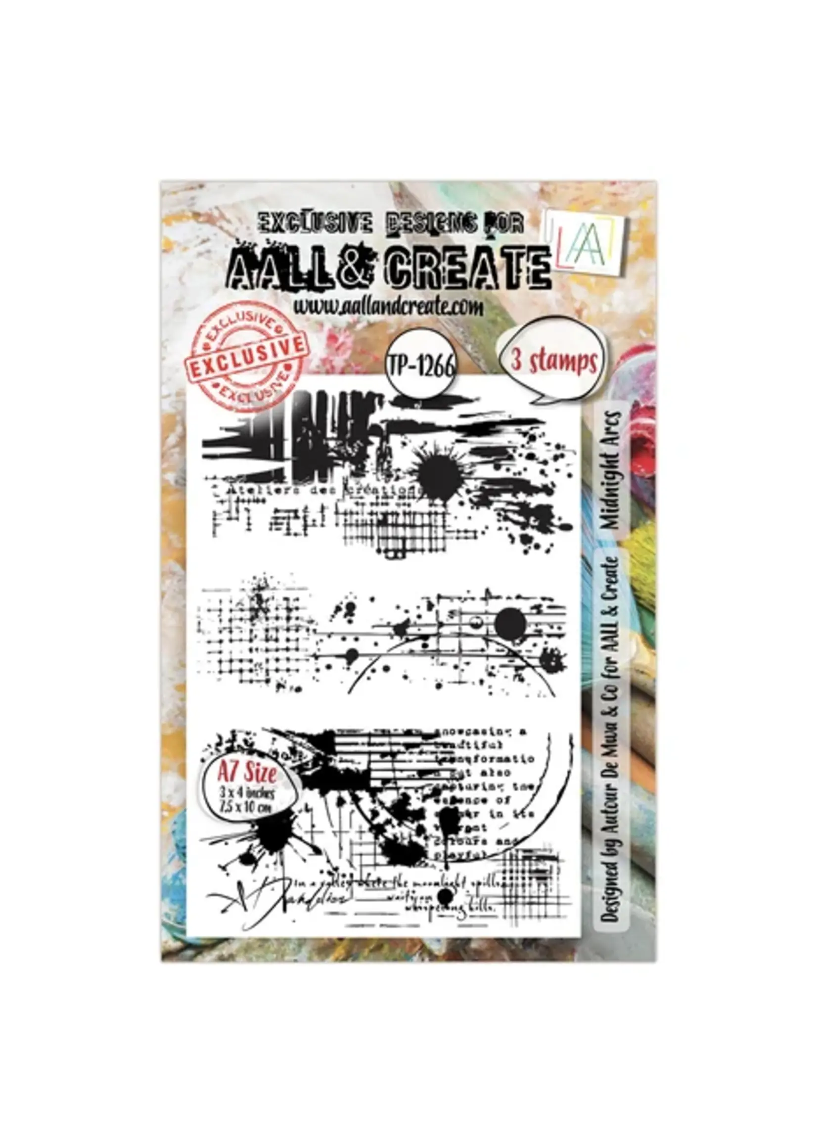 Celestial Marks A7 Stamp Set Midnight Arcs (AALL-TP-1266)