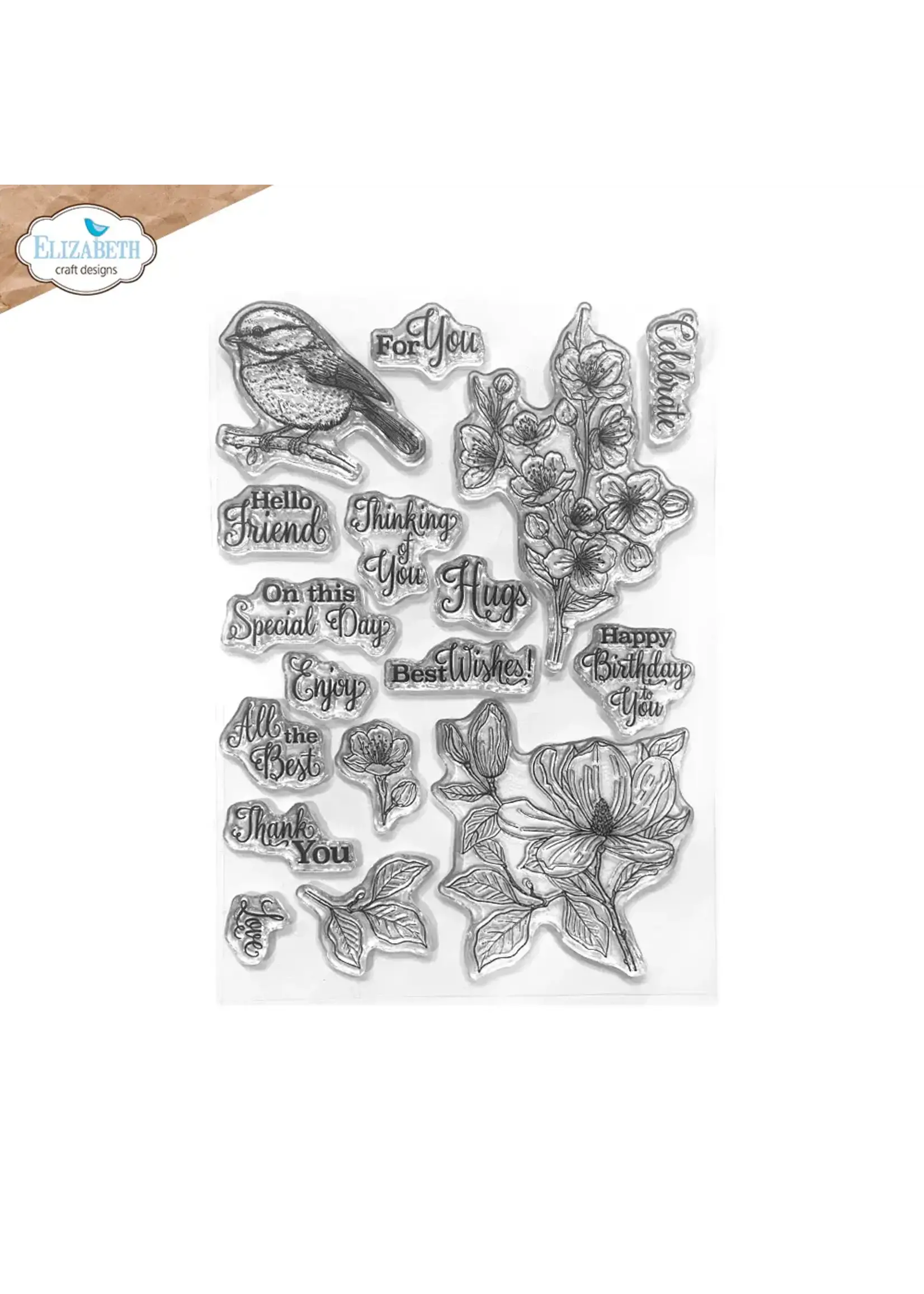 Bloemen Takken & Sentimenten Papier BloemenArtikelnummer: CS405