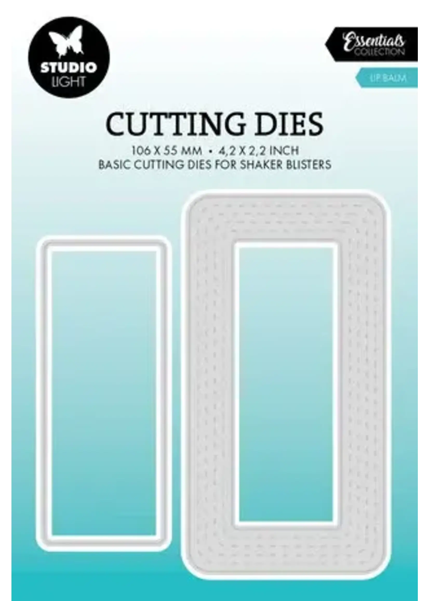Lip Balm Essentials Cutting Die For Shaker Blisters (SL-ES-CD970)