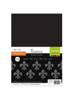 Florence • Cardstock Papier 300g Glad A4 Zwart 10x Florence 2920-0201