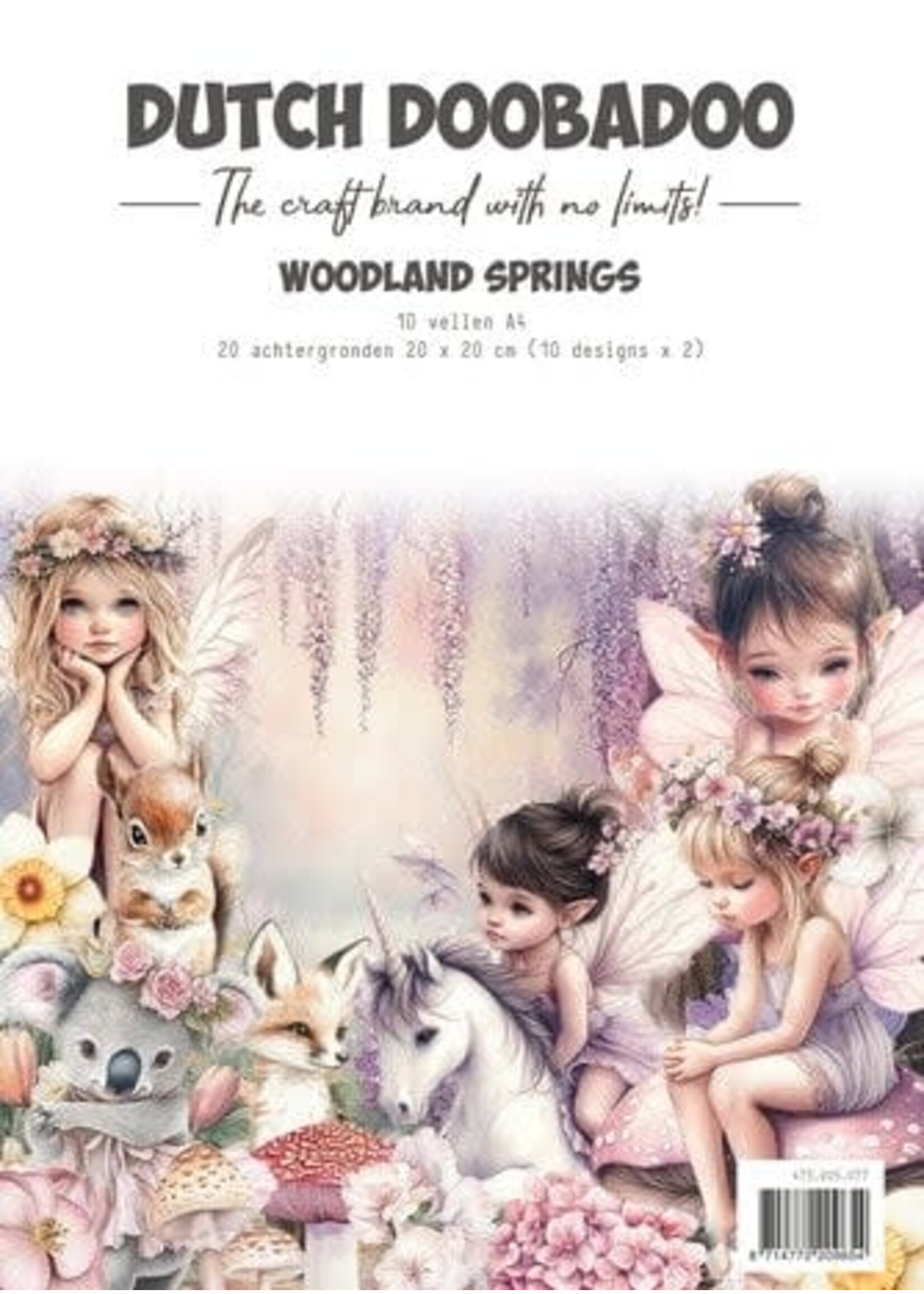 Woodland Springs Collage Paper Set (10pcs) (473.005.077)