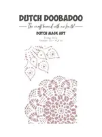 Woodland Springs Ducth Mask Art A5 Grunge Doily (470.784.373)