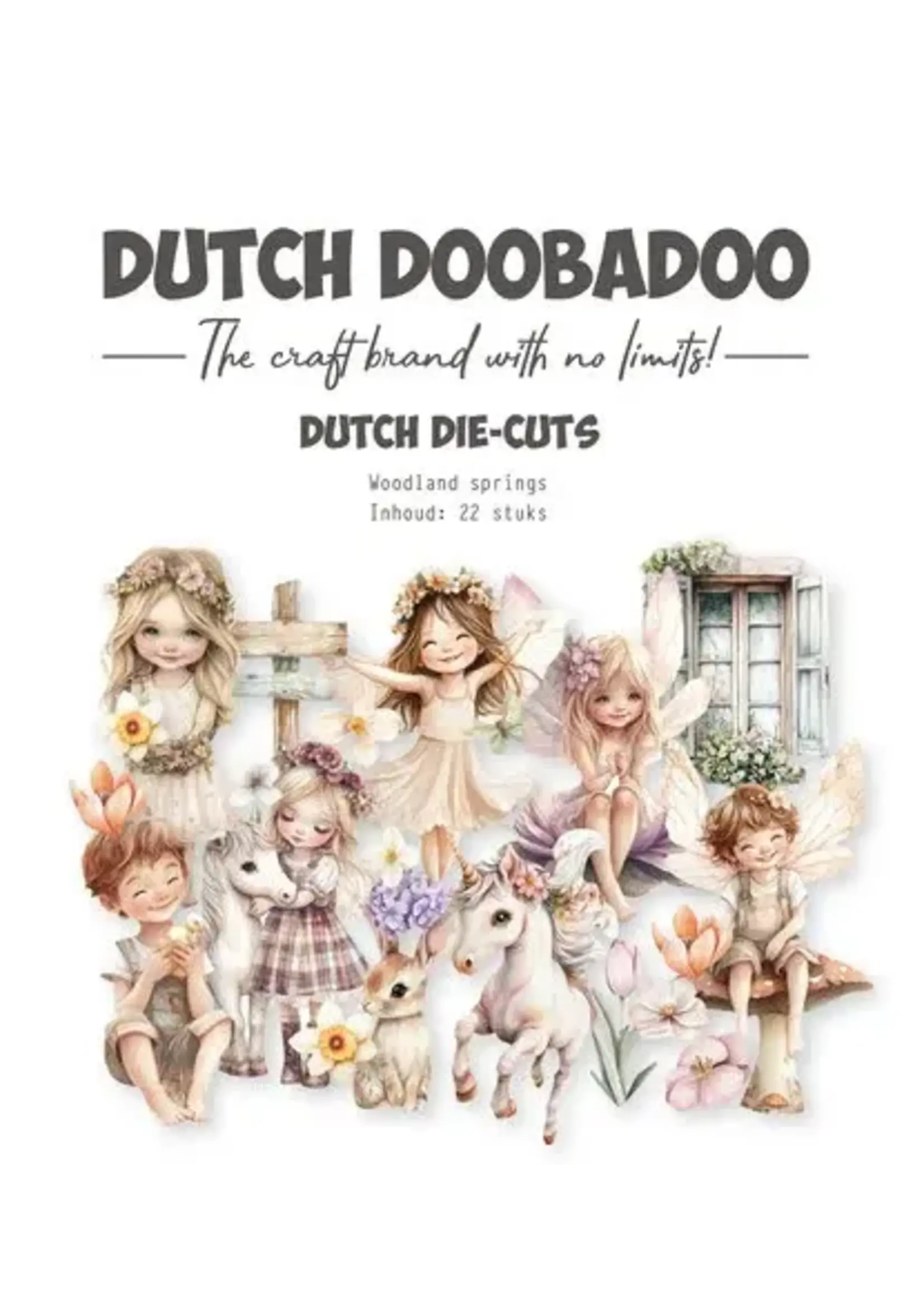 Woodland Springs Collage Dutch Die-cuts (22pcs) (474.007.505)