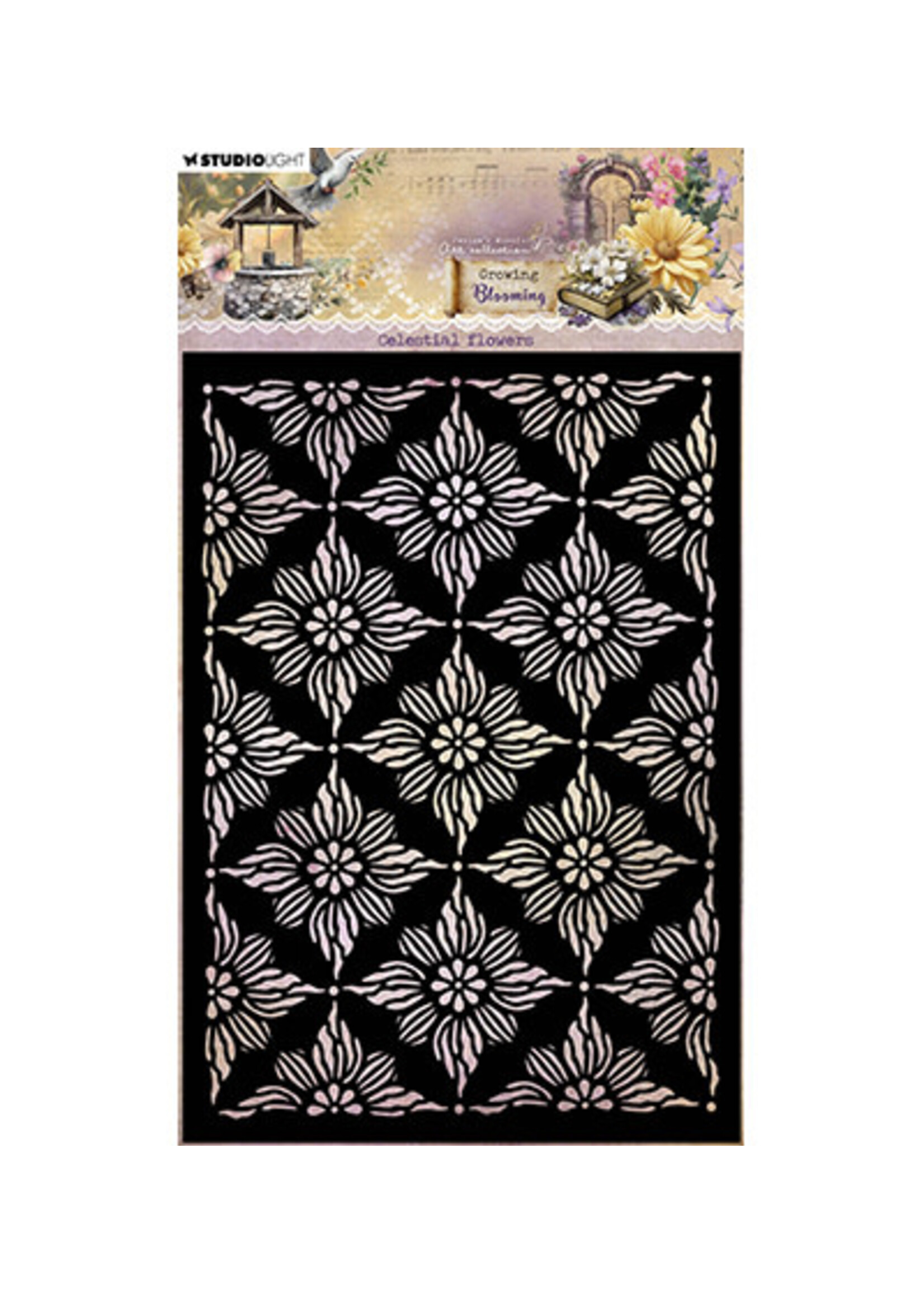 JMA-GB-MASK343 - Celestial flowers Growing & Blooming nr.343