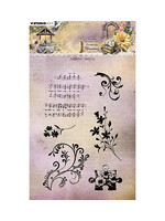 JMA-GB-STAMP836 - Hopeful swirls Growing & Blooming nr.836