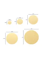 Vaessen Creative • Figuurpons Set Cirkels 5st. Vaessen Creative 2137-501