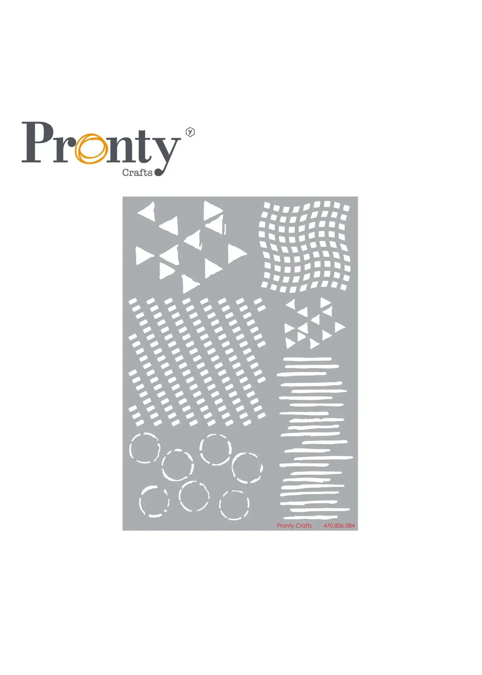 Pronty Crafts Stencil Patterns A5 470.806.084